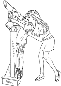 barbie coloring pages - page 19