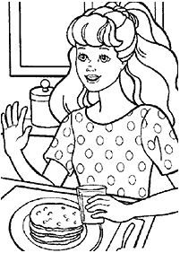 barbie coloring pages - page 30