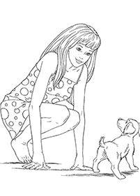 barbie coloring pages - page 31