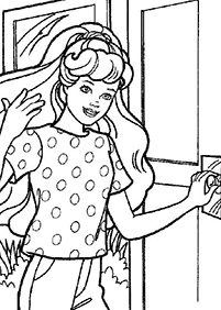 barbie coloring pages - page 46