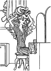 barbie coloring pages - page 51