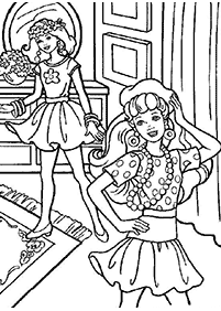 barbie coloring pages - page 56