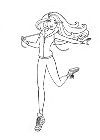 barbie coloring pages - page 85