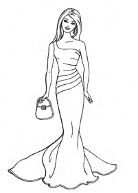 barbie coloring pages - page 86