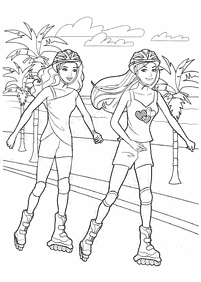 barbie coloring pages - page 89