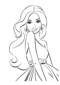 barbie coloring pages - page 92