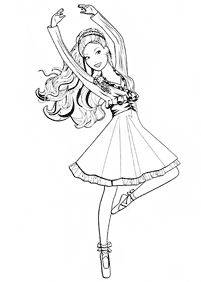 barbie coloring pages - page 94