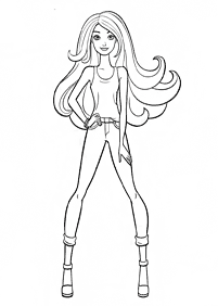 barbie coloring pages - page 95