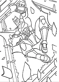 batman coloring pages - page 4