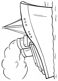 boat coloring pages - page 1