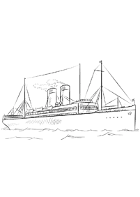 boat coloring pages - page 14