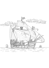 boat coloring pages - page 18