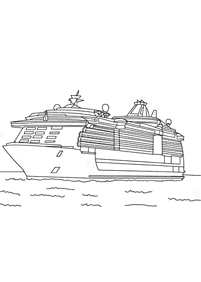 boat coloring pages - page 40