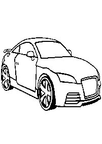car coloring pages - page 41