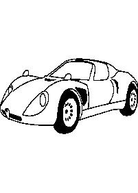 car coloring pages - page 43