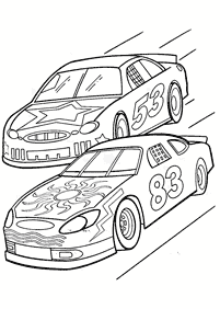 car coloring pages - page 52