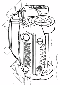 car coloring pages - page 62