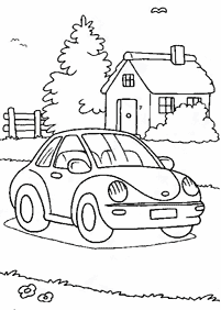 car coloring pages - page 63