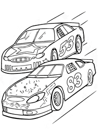 car coloring pages - page 66