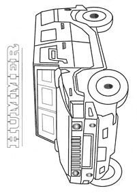 car coloring pages - page 73