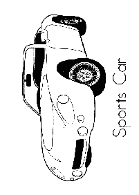 car coloring pages - page 9