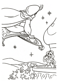 aladdin coloring pages - page 103