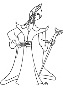 aladdin coloring pages - page 104