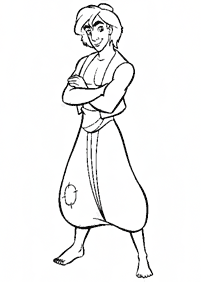 aladdin coloring pages - Page 2