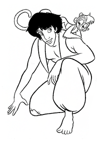 aladdin coloring pages - Page 23