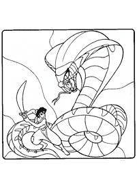 aladdin coloring pages - Page 24