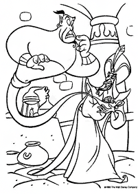 aladdin coloring pages - Page 26