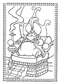 aladdin coloring pages - page 33