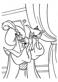 aladdin coloring pages - page 38