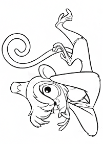 aladdin coloring pages - page 46