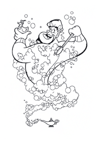 aladdin coloring pages - page 95