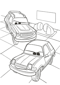 cars coloring pages - page 87
