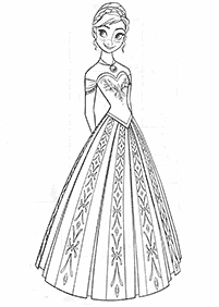 anna coloring pages - page 1
