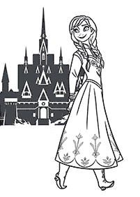 anna coloring pages - page 14