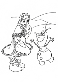 anna coloring pages - page 8