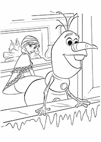 anna coloring pages - page 9