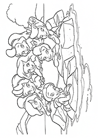 Ariel - the little mermaid coloring pages - page 59