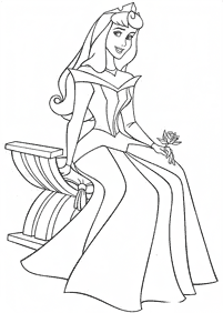 sleeping-beauty (aurora) coloring pages - page 11