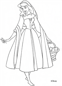 sleeping-beauty (aurora) coloring pages - page 14