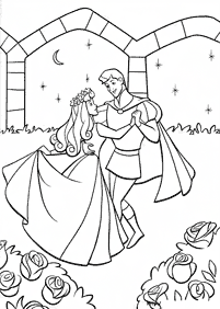 sleeping-beauty (aurora) coloring pages - page 15