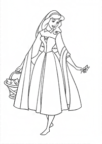 sleeping-beauty (aurora) coloring pages - page 16
