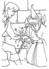 sleeping-beauty (aurora) coloring pages - Page 25