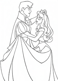 sleeping-beauty (aurora) coloring pages - Page 27