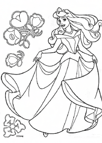 sleeping-beauty (aurora) coloring pages - page 30
