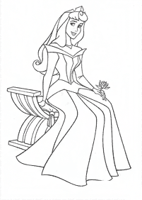 sleeping-beauty (aurora) coloring pages - page 36