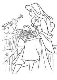 sleeping-beauty (aurora) coloring pages - page 40